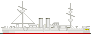 二等戦艦「鎮遠」日本海軍編入時(1898年)