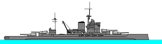 HMS Warspite 1939